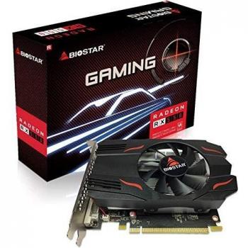 Tarjeta gráfica AMD Radeon Biostar RX 550 D5 4 GB VA5515RF41