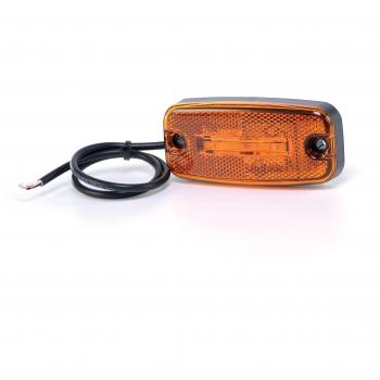Luz de delimitación lateral LED HELLA 2PS 345 600-011, montaje en saliente, 24V, conexión roscada, longitud de cable: 500mm