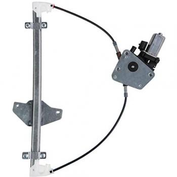 Regulador de Ventana Eléctrico Valeo 851386 con motor integrado, compatible con vehículos específicos, fácil instalación, fabricado en materiales duraderos