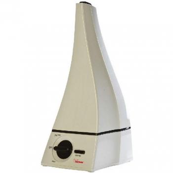 Humidificador Ultrasónico Eric, Plástico Blanco, 19,5x44,5x19,5 cm