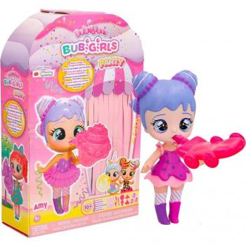 IMC Toys Bubiloons Bubigirls Amy Muñeca con Accesorios Sorpresa Coleccionable para Niños de 5+ Años