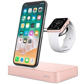 Belkin Valet - Base dock de carga para Apple Watch y iPhone