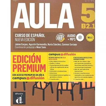 Aula 5 NE Libro del Alumno + CD. B2.1