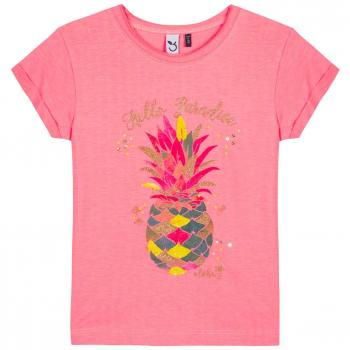 3 Pommes 3n10014 tee-Shirt, Camiseta para Niñas, Rosa