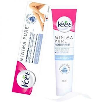 Crema Depilatoria Veet Minima para Piel Sensible - 200 ml - Envase Dañado