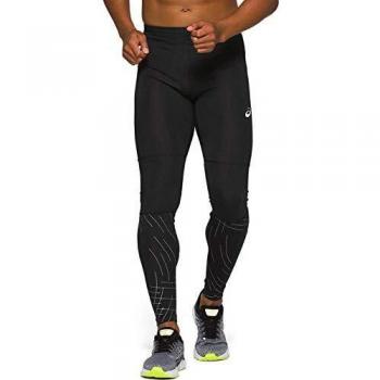ASICS Tight Malla, Hombre, Night Track Black, m