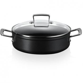 Le Creuset Sartén Antiadherente de Aluminio con Tapa de Vidrio 30 cm