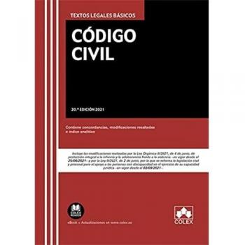 Código Civil: Texto legal básico con concordancias, modificaciones resaltadas e índice analítico: 1