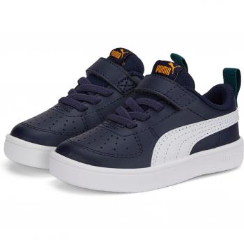 Deportivas PUMA RICKIE AC INF para Niña y Niño, modelo 384314, color PEACOAT