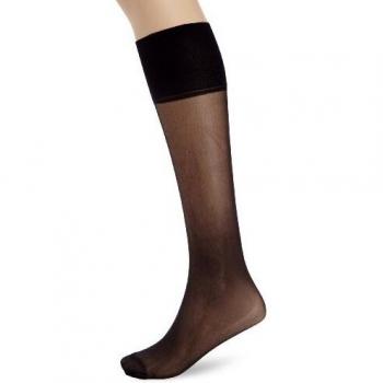 Dim Mi-Bas Beauty Résist X4 Medias autoadhesivas, 20 DEN, Negro, 35/41