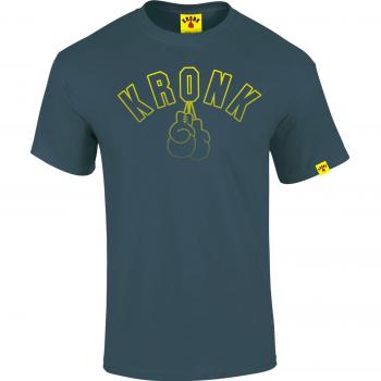 Kronk – Camiseta vintage de chico de corte regular con dibujo del contorno de guantes de boxeo