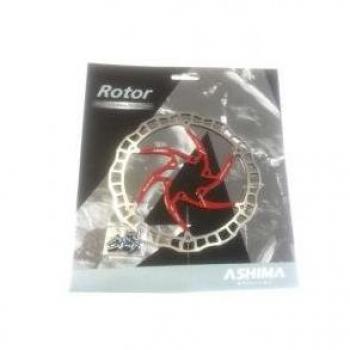1 DISCOS DE FRENO ASHIMA AIROTOR ROTOR ROJO Acero 203 mm