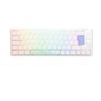 Ducky Teclado Mecánico ONE 3 Classic SF 65% RGB Pure White MX-Blue (ES)