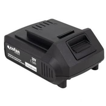 Batería de Litio Li-Ion 20V 1.5Ah para Herramientas Eléctricas Cofan con Protección Electrónica Integral y Sistema de Indicador de Carga