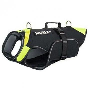 Platz K9 Arnés Multifuncional para Perros - Protección Contra el Clima y Transporte Sin Problemas, Arnés multifuncional Julius K9 color Negro