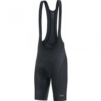 Gore Wear C3 Pantalón Corto Tirantes, Hombre, Negro, S