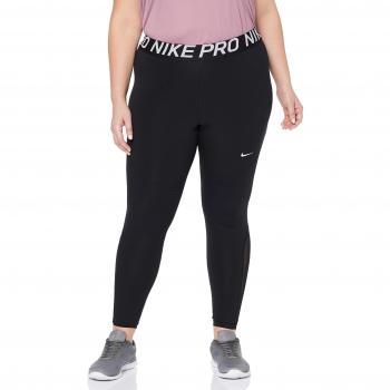 Nike W NP TGHT Plus Pants, Mujer, Black/White, 1X