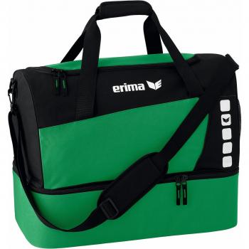 erima Sporttasche mit Bodenfach - Bolsa de deporte, color verde, talla M