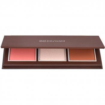 Face Palette Deluxe - Paleta de rostro con iluminador, colorete y bronceador