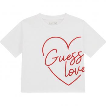 Guess Kids Embroidery Front Logo T-Shirt