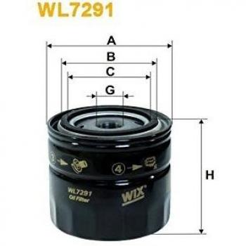 Wix Filter WL7291 - Filtro De Aceite