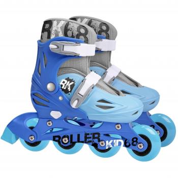 Patines en Línea Stamp Azul - Modelo Infantil Ajustable Talla 30-33