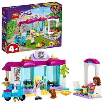 LEGO 41440 Friends Pastelería de Heartlake City Set de construcción para Niñas de +4 años con Mini Muñecas Stephanie y Olivia