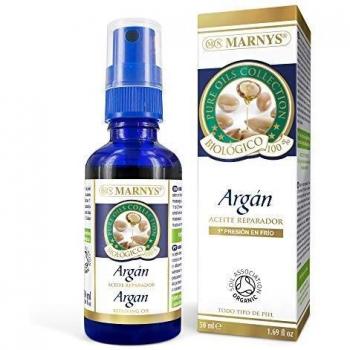 MARNYS Aceite de Argán 100% Biológico Puro Natural Spray 50ml