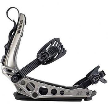 K2 Cinch TS Fijación para Snowboard, Hombre, Metal Oscuro, Extra-Large