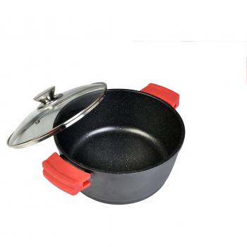Wecook Cazuela Alta, Acero, Negro, 20x20x9 cm