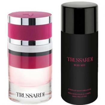 Trussardi Ruby Red Eau De Parfum Spray 60ml Set (2 Pieces)
