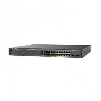 Cisco Catalyst 2960-XR Series 24-Port Gigabit Ethernet Switch with Two SFP+ Uplink Interfaces (WS-C2960XR-24TD-I)
