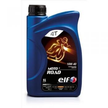 Aceite de motor sintético ELF Moto 4 Road 10W40 1L