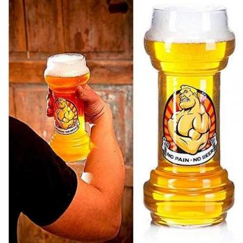 ootb Vaso de Cerveza, sin Dolor, para Aprox. 830 ml, Altura: 22 cm