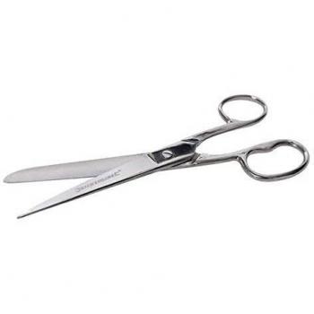 Silverline 860648 Tijera para Costura, Plata, 55-175 mm