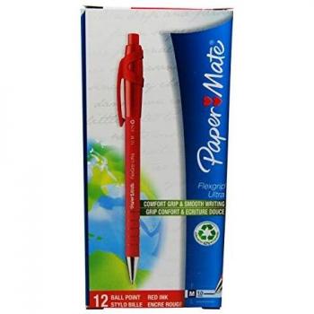 Paper Mate 714417 - Bolígrafo retráctil 1.0 mm, color rojo