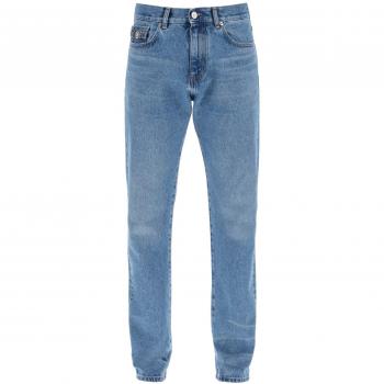 Versace Medusa Biggie Regular Fit Jeans - Size 31 - Blue