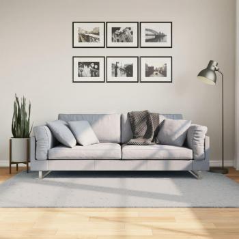 Alfombra de pelo corto suave y lavable vidaXL 140x200 cm Color Antracita, Beige, Crema - Alfombra de área para Sala de Estar, Dormitorio, Habitación, Salón