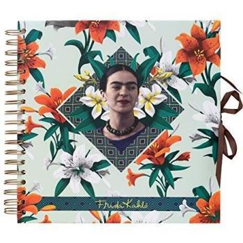 Scrapbook - Álbum fotos 26x26, Álbum personalizable Frida Kahlo 40 páginas