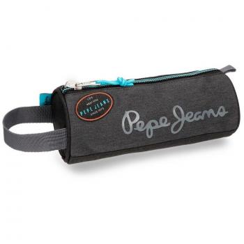 Pepe Jeans Teo Neceser de Viaje, 23 cm, 1.86 litros, Gris