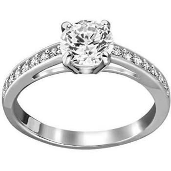 Swarovski Women Base Metal Glass Rings