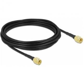 Cable coaxial SMA macho a SMA macho LMR/CFD100 de 5 m (0.99 dB)