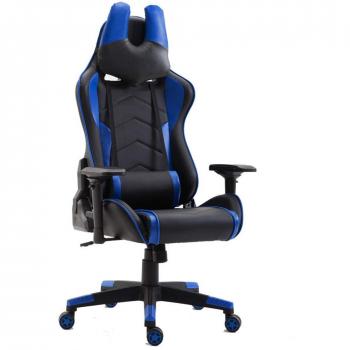 Silla de Ergonomica Racing Gaming – Silla Ejecutiva de Oficina para Gamers , Wahson Eposacabezas en Forma de u Silla Deporte , con Reposabrazos Ajustables 4D