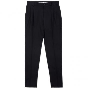 Dolce & Gabbana Elegant Black Polyester Suit Trousers - IT50 | L