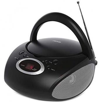 Nikkei nprc11bk Radio para Teléfono Negro