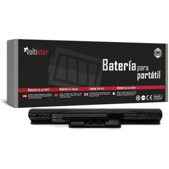 Batería para portátil Sony Vaio SVF152A29M, SV-F152C29M, SVF152C29M - 4400 mAh, 11.1V, Li-ion, compatible con modelos Sony Vaio