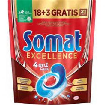 Somat Capsulas Lavavajillas Excellence 18+3 Lavados
