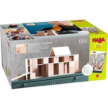 Clever-Up! 2.0 Wooden Building Block System - 66 Pieces