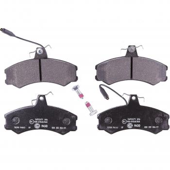Juego de pastillas de freno HELLA 8DB 355 006-011 con Warnkontakt para Citroen C25, Fiat Ducato, Talento y Peugeot J5