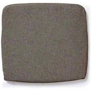 Kave Home - Cojín de silla Robert beige rectangular 44 x 40 cm de tela acrílica desenfundable para uso interior y exterior